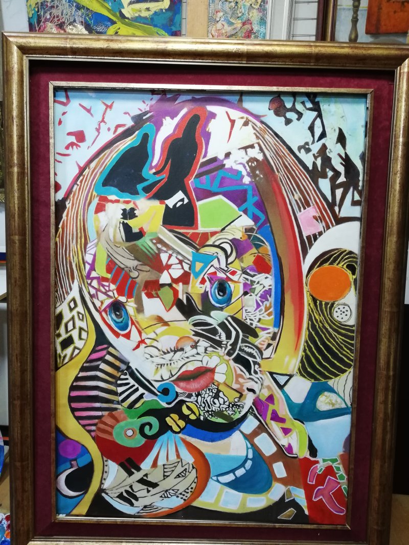 iz ljuske jajeta, Slika Djurković Bogavac Snežana Art As